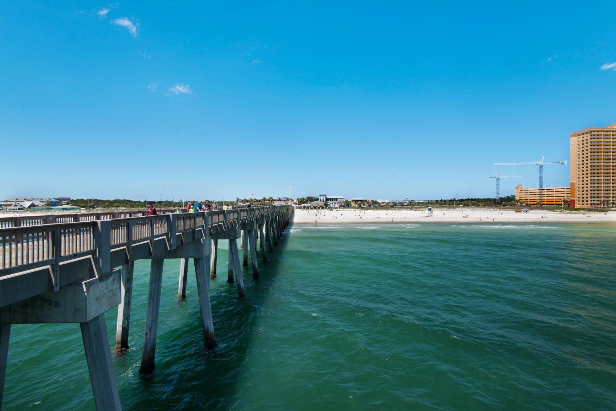 2 Gulf View Balconies! 3 Story Townhome With 4 Bedrooms, 4 Bathrooms! Sleeps12 Panama City Beach Bagian luar foto